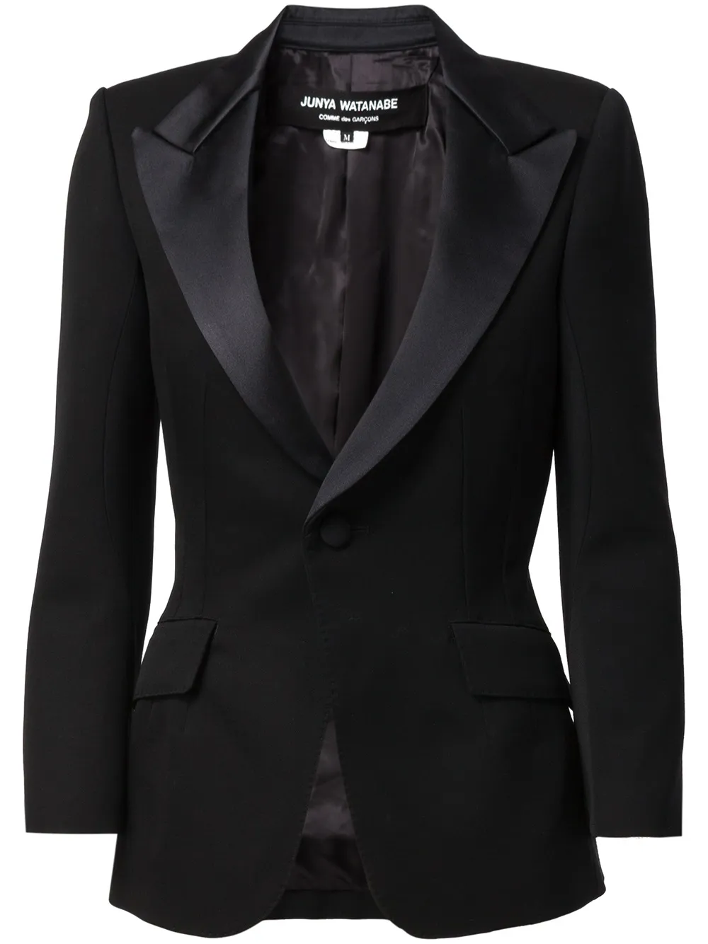 Junya Watanabe Tuxedo Blazer In Black