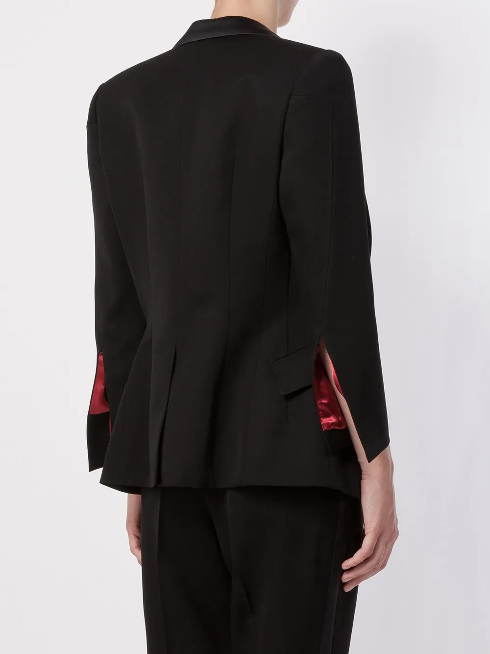 Junya Watanabe Tuxedo Blazer In Black