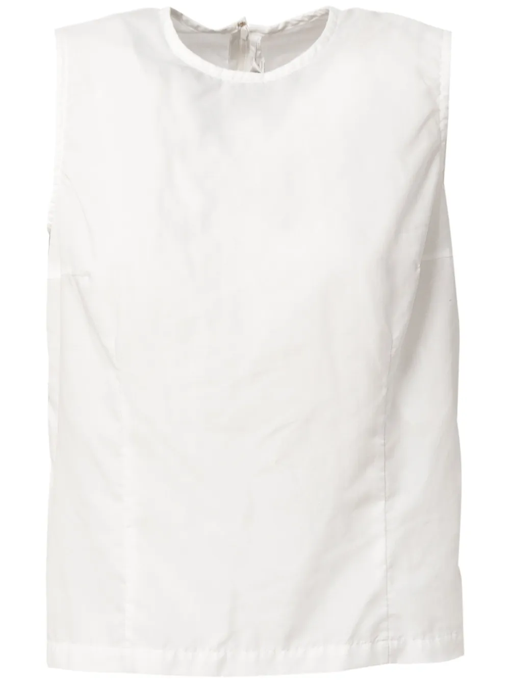 Comme Des Garçons round neck tank top - Bianco