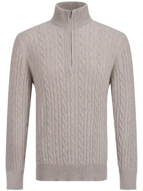 Loro Piana cable knit sweater
