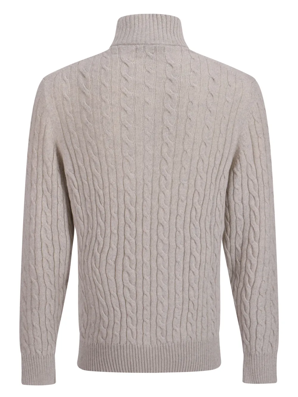 Loro Piana cable knit sweater - Beige