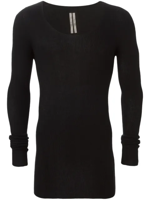 Rick Owens scoop neck sweater