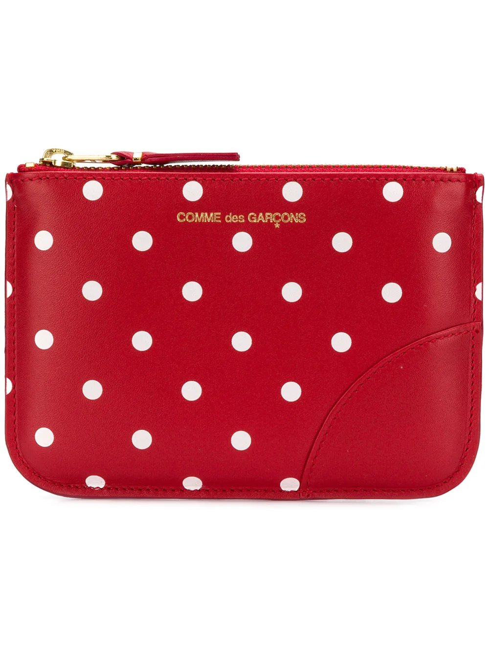 

Comme Des Garçons Wallet Polka dot coin purse - Rojo
