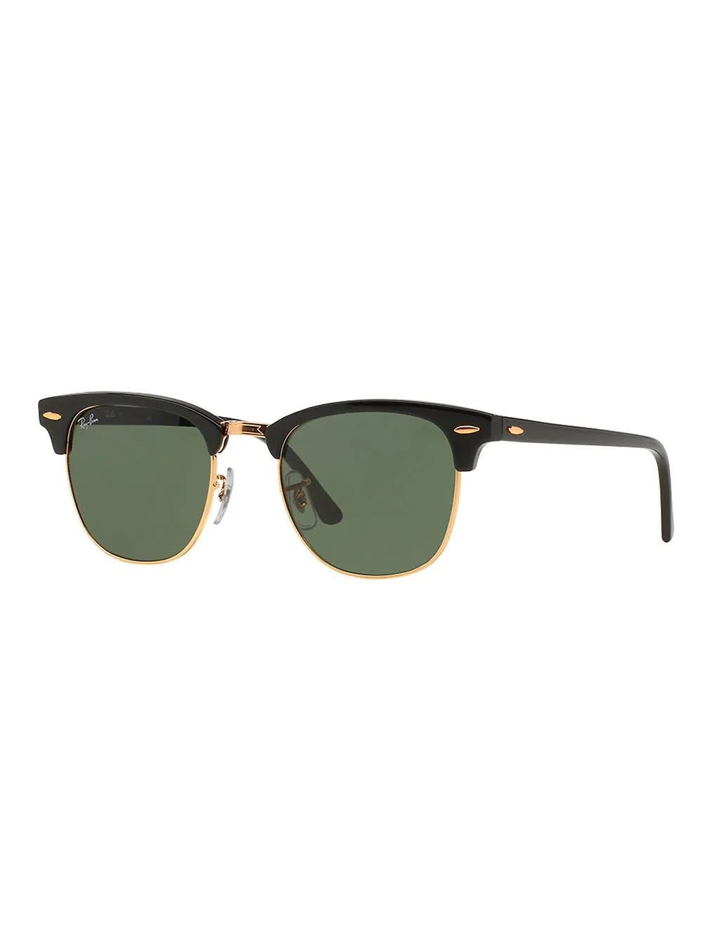 Ray-Ban Clubmaster Classic zonnebril met vierkant montuur Zwart