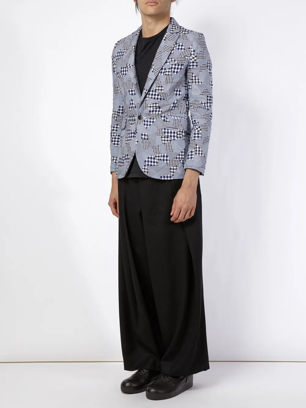 Anrealage Gingham patch blazer | Blazers | Image 2