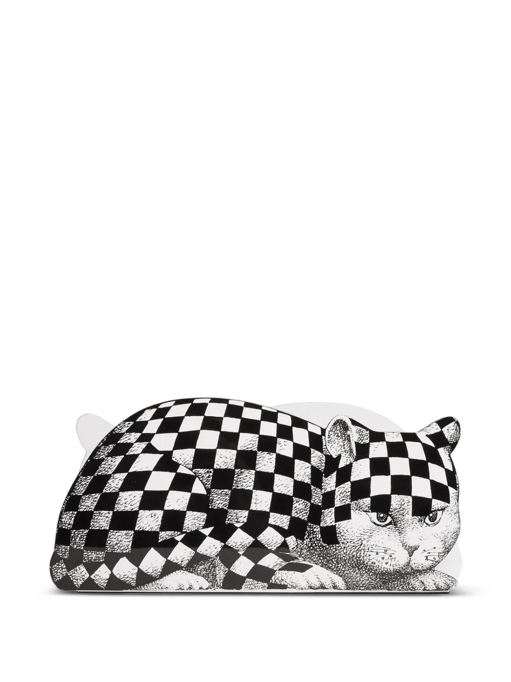 Fornasetti High Fidelity magazine rack | Black | Image 1