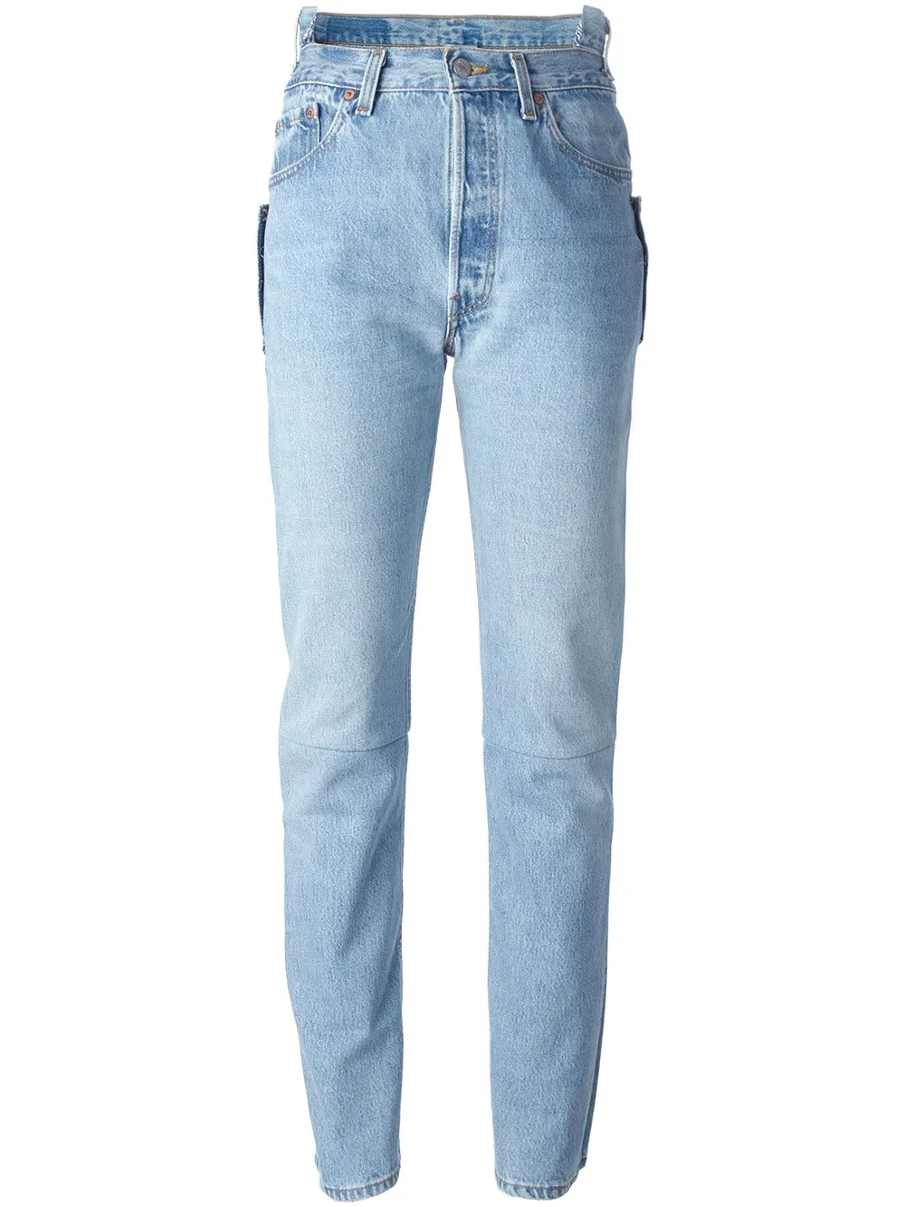 VETEMENTS high waisted jeans | Blue | Image 1