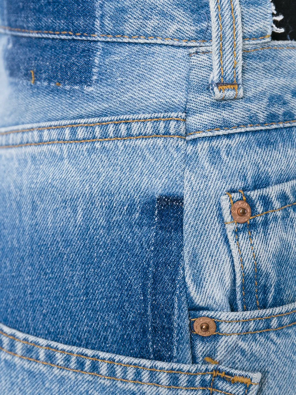 VETEMENTS high waisted jeans Blauw