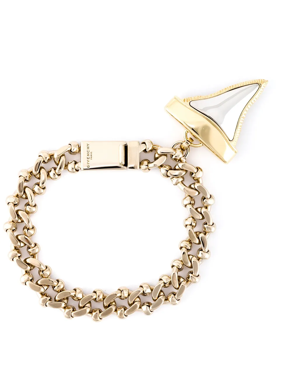 Givenchy シャークトゥース ブレスレット - メタリック Givenchy シャークトゥース ブレスレット - メタリック