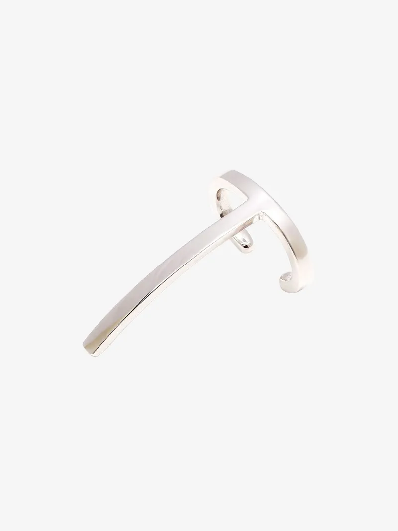 Asherali Knopfer white gold 'Theo' ear cuff