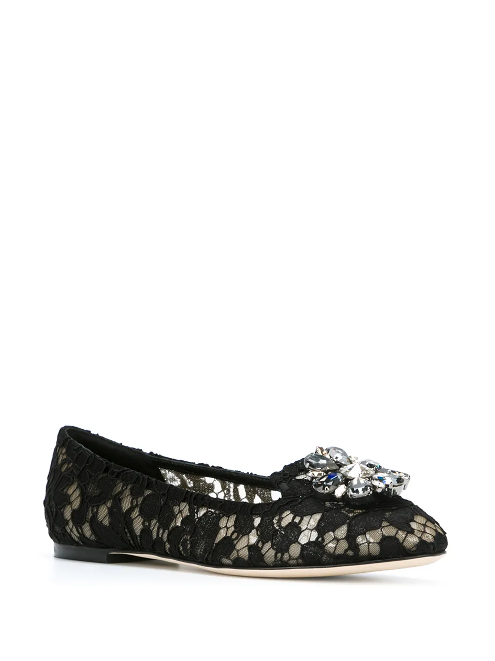 Dolce & Gabbana Vally ballerina flats Zwart