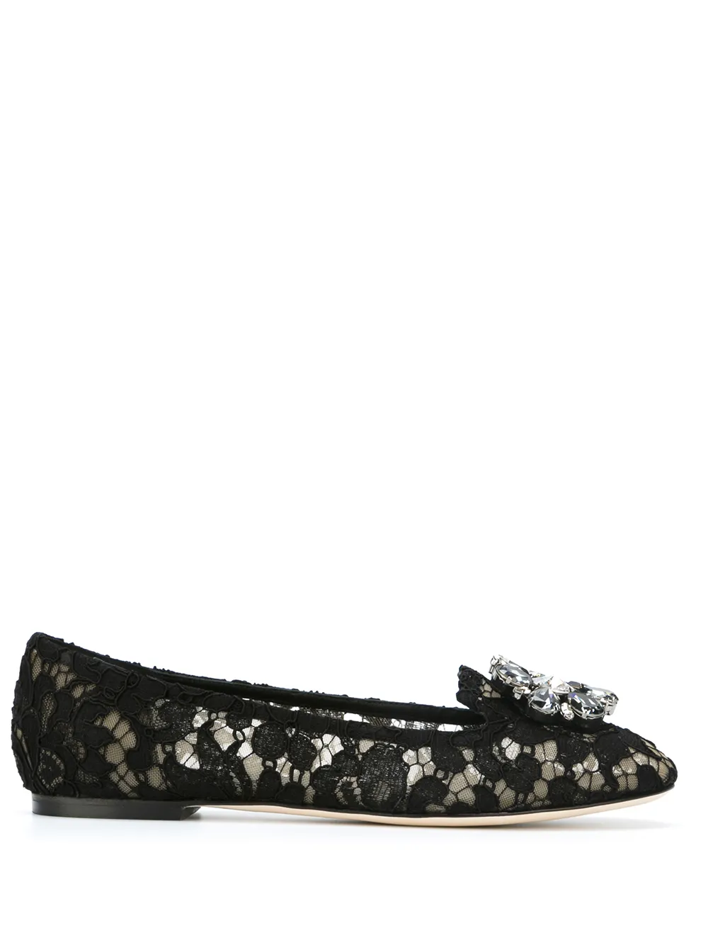 Dolce & Gabbana Vally ballerina flats Zwart