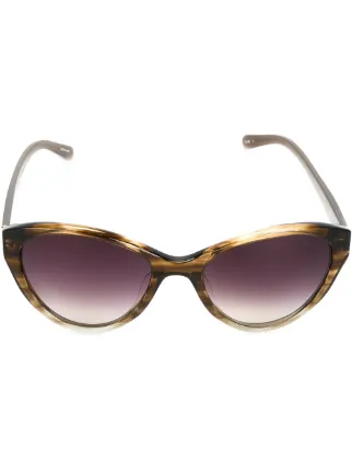 linda farrow cat eye sunglasses