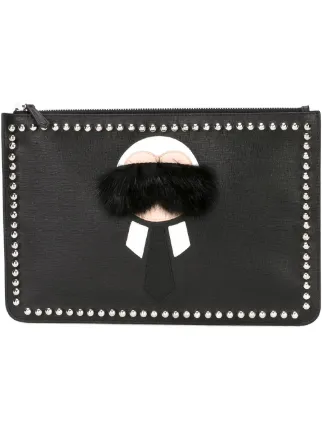 fendi karlito clutch