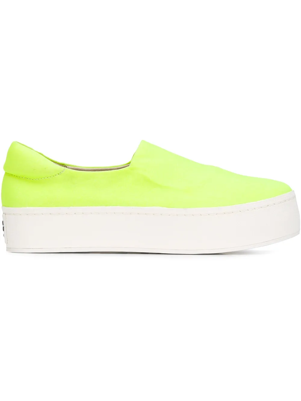 Opening Ceremony platform slip-on sneakers Yellow