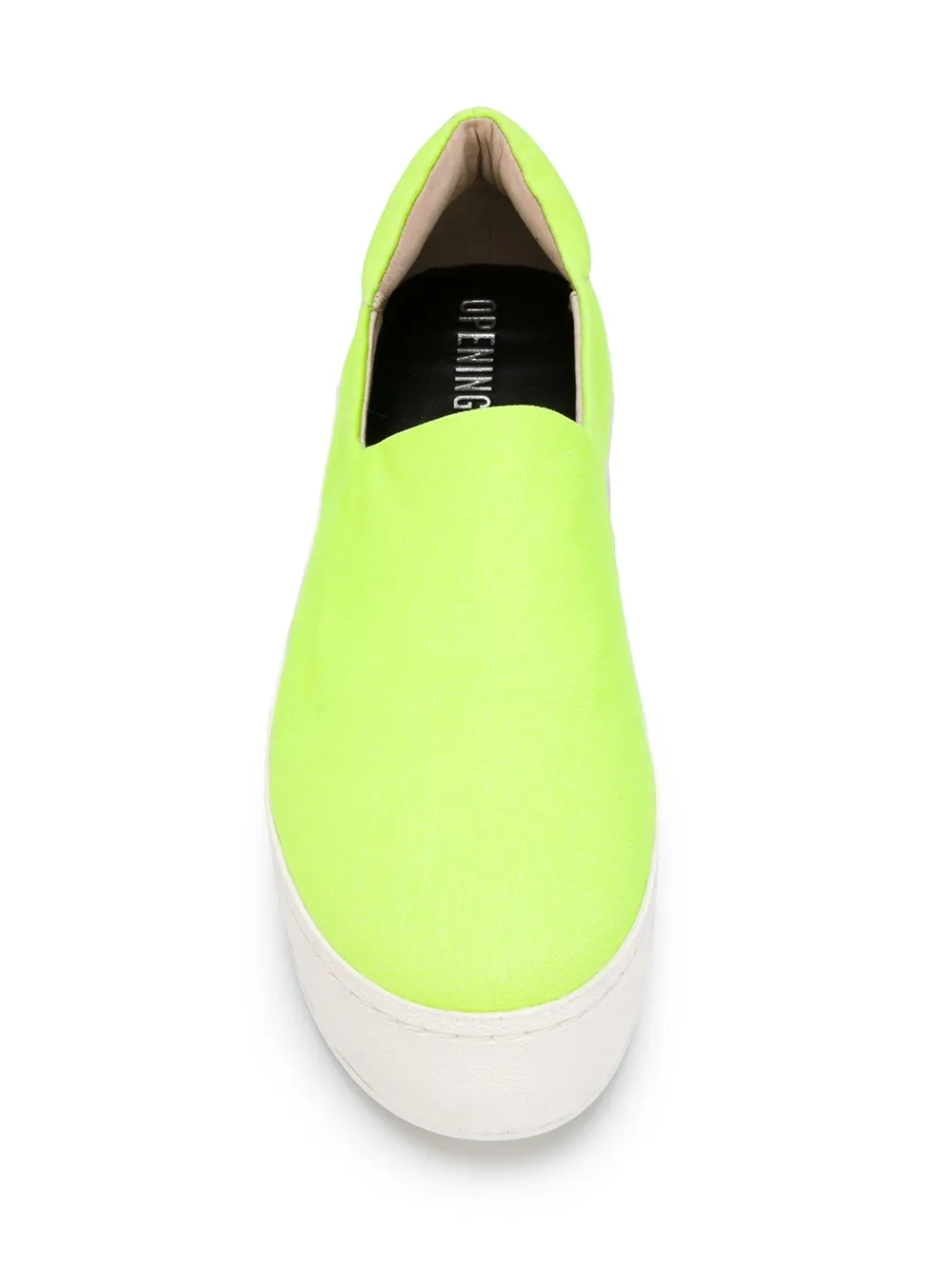 Opening Ceremony platform slip-on sneakers Yellow