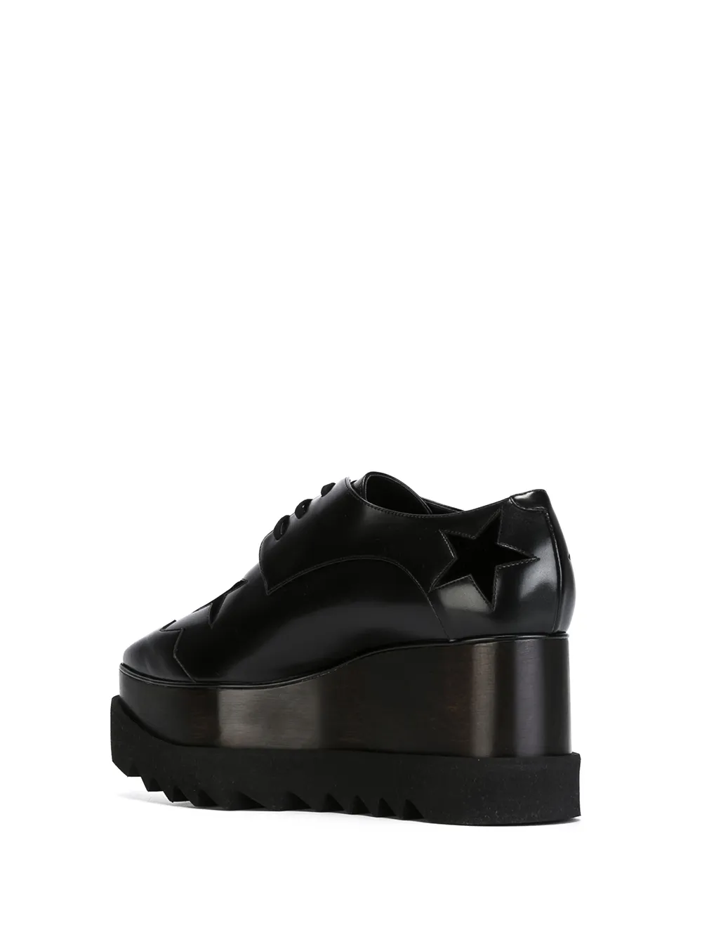 stella mccartney black platform shoes