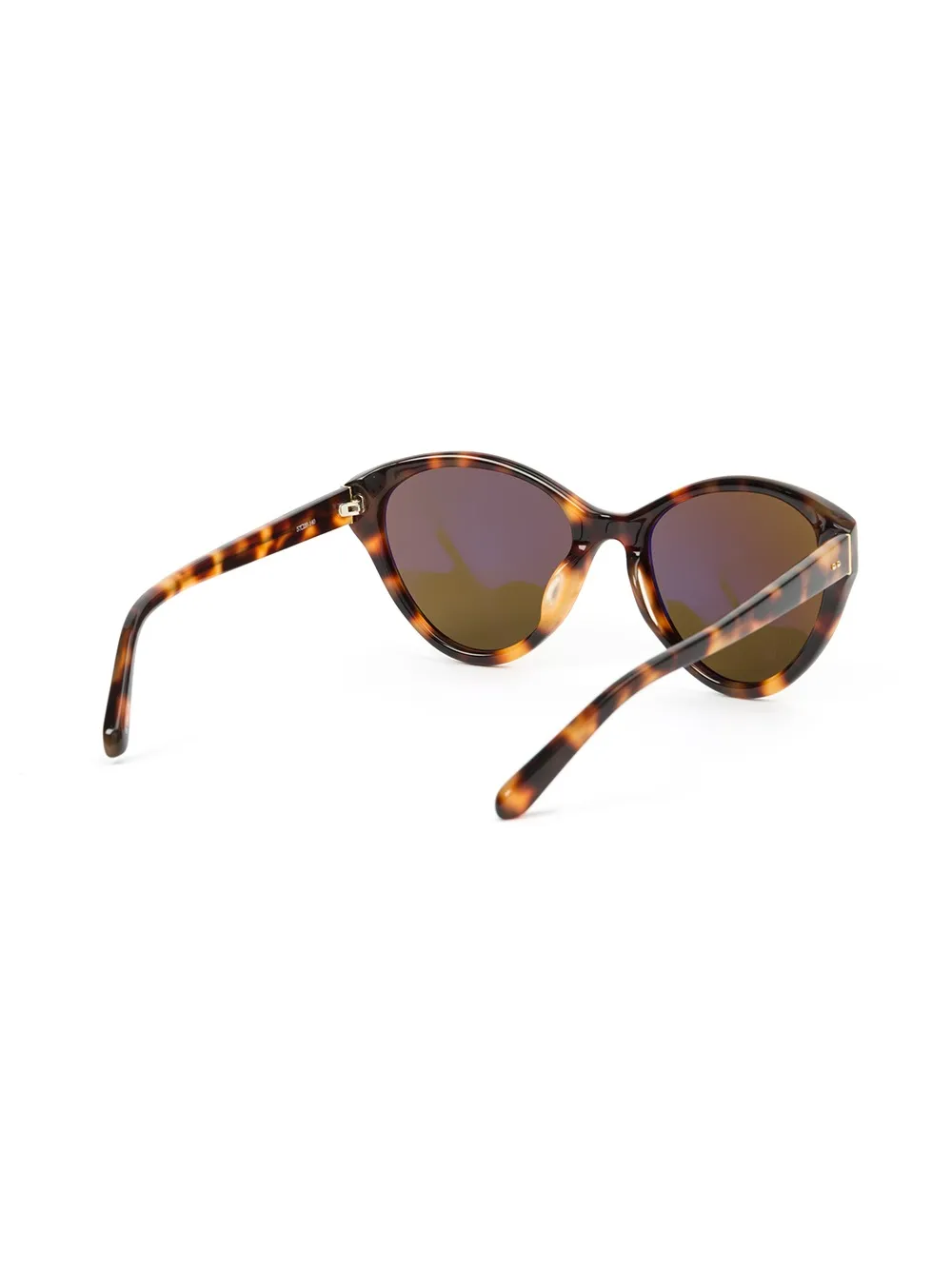 Linda Farrow rounded sunglasses - Bruin