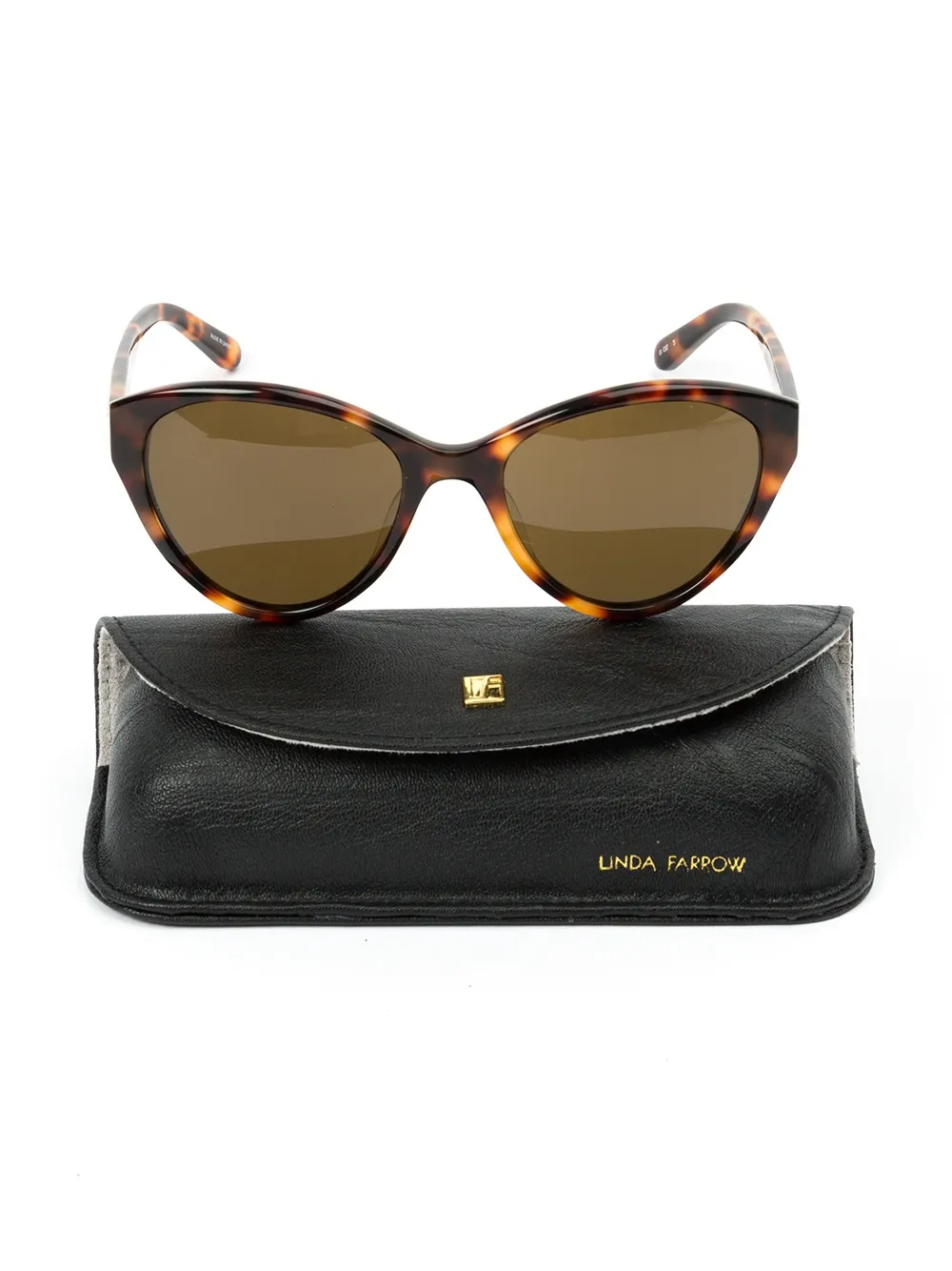 Linda Farrow rounded sunglasses Bruin