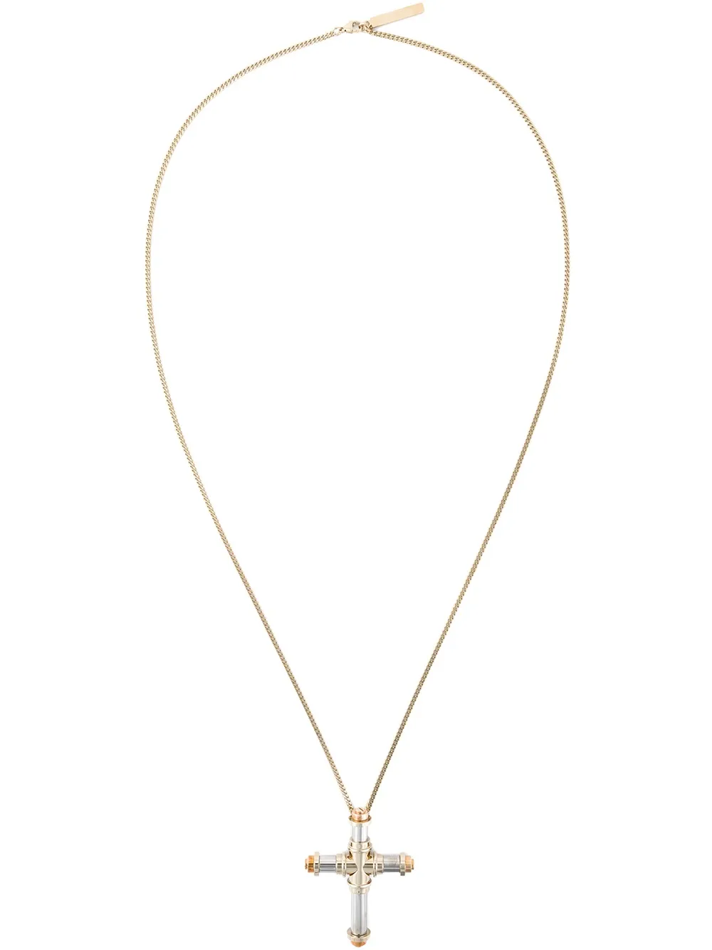 Givenchy chunky cross pendant necklace | Metallic | Image 1