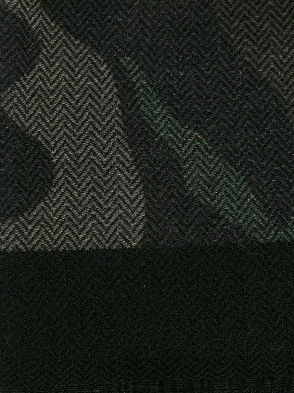 Valentino Garavani camouflage scarf Groen