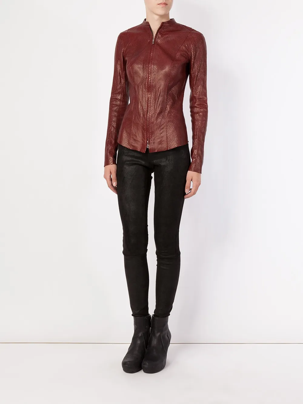 Isaac Sellam Experience 'Instinct' jacket Rood