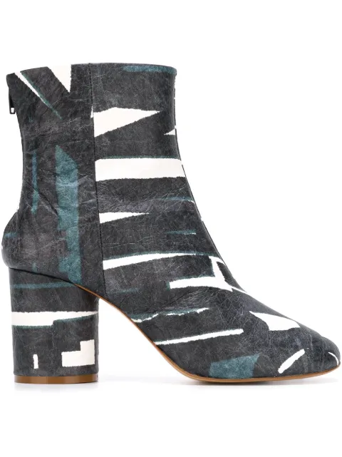 maison margiela drawstring ankle boots