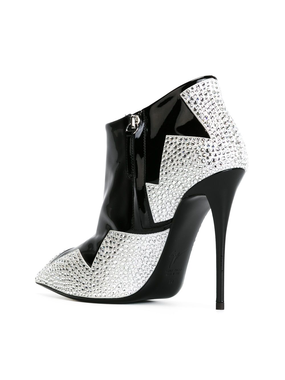 Giuseppe Zanotti Design Pointed Toe Ankle Boots - Farfetch