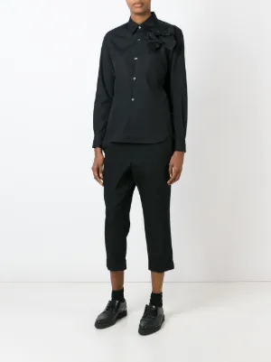 COMME des GARÇONS コムデギャルソン クロップド イージーパンツ Black Comme Des Garçons クロップド イージーパンツ | ブラック