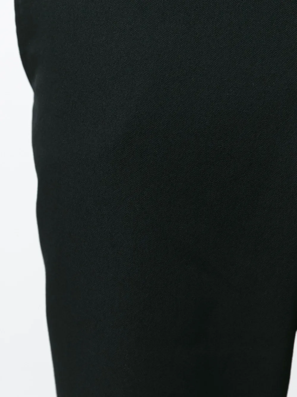 Comme Des Garçons Cropped Trousers In Black