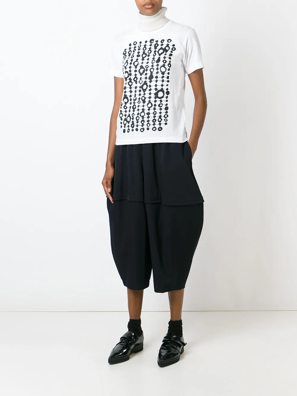 Comme Des Garçons Comme Des Garçons cocoon culottes | Cropped Pants | Image 2