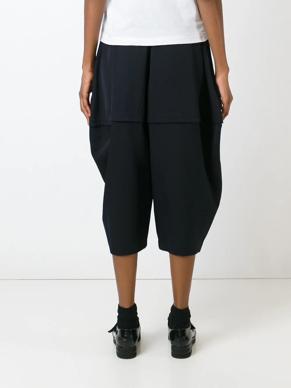 Comme Des Garçons Cocoon Culottes In Blue