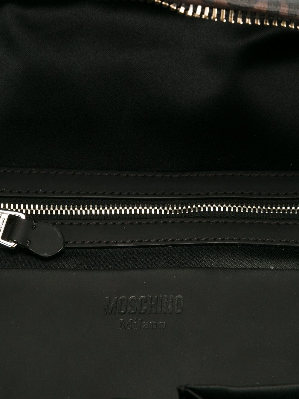 Moschino Embellished Monogram Backpack - Farfetch