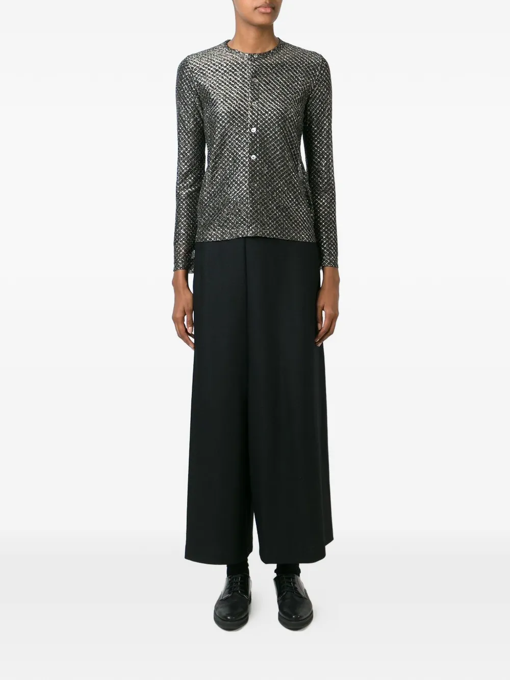  Junya Watanabe Buttoned Cardigan - Black 