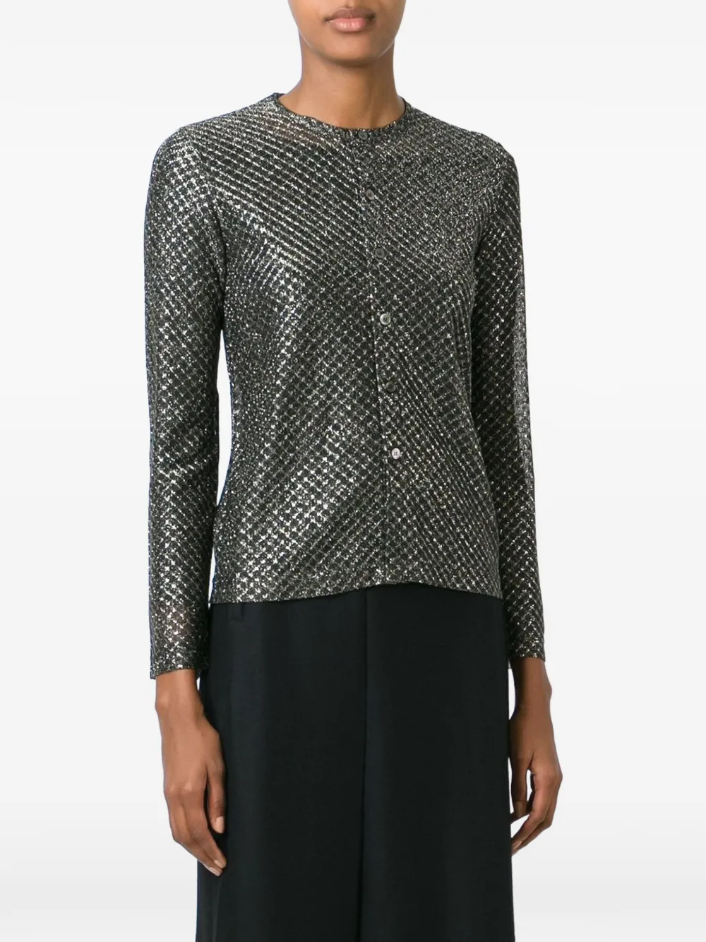  Junya Watanabe Buttoned Cardigan - Black 