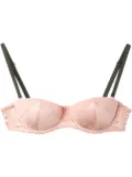 Fleur Du Mal topstitch convertible bra - Pink