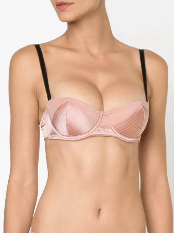 Fleur Du Mal Topstitch Convertible Bra - Farfetch