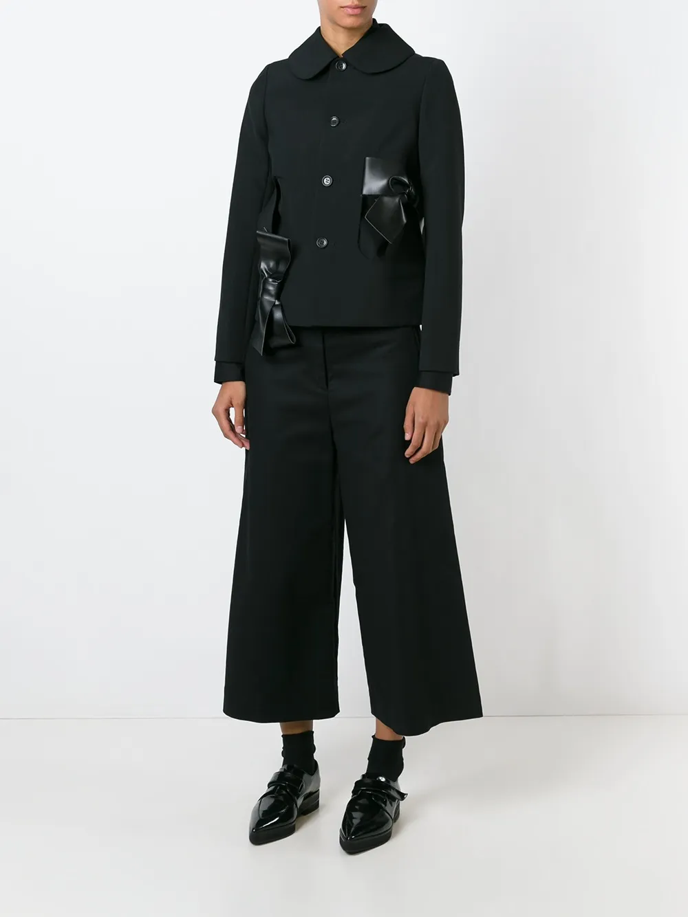 Comme Des Garçons bow detail cut out jacket | Fitted Jackets | Image 2