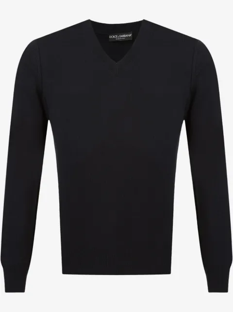 Dolce & Gabbana cashmere v-neck sweater