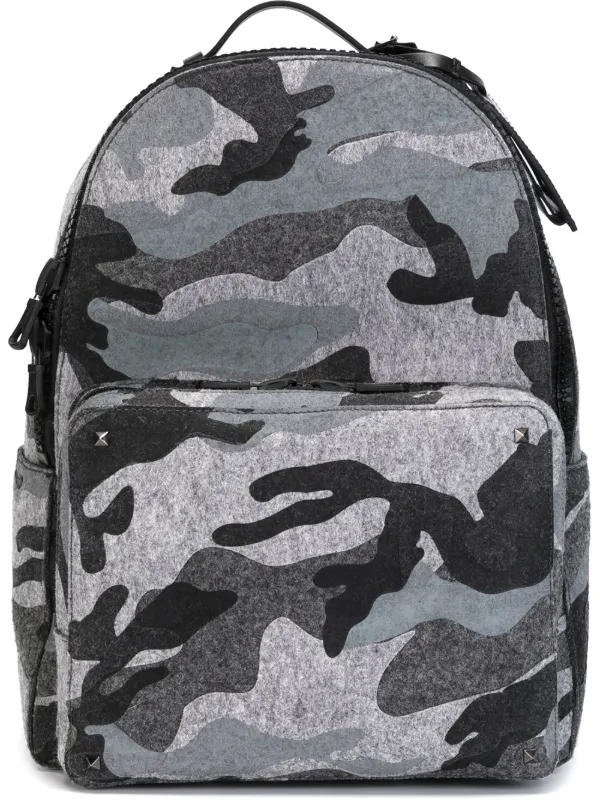 Valentino garavani camouflage backpack online