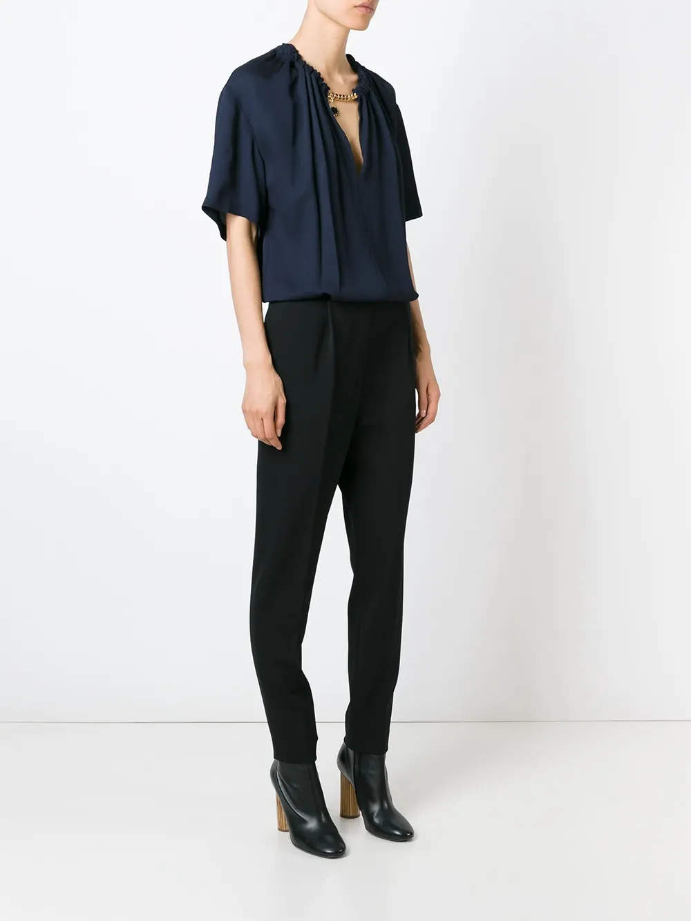 Stella McCartney two tone jumpsuit Blauw