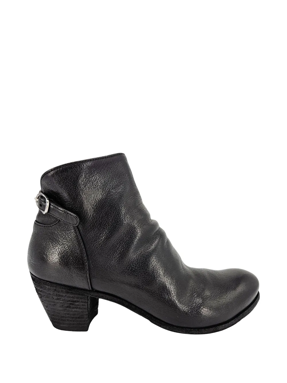 Officine Creative panelled ankle boots Zwart
