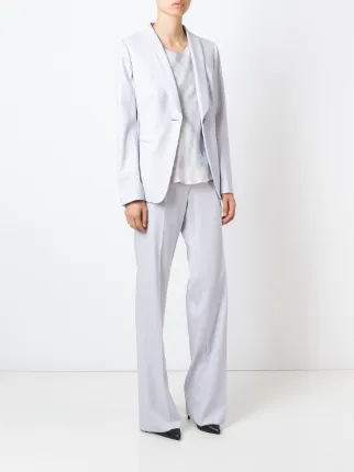 Armani Giorgio À Col Farfetch Costume Châle Blazer BqwF8d
