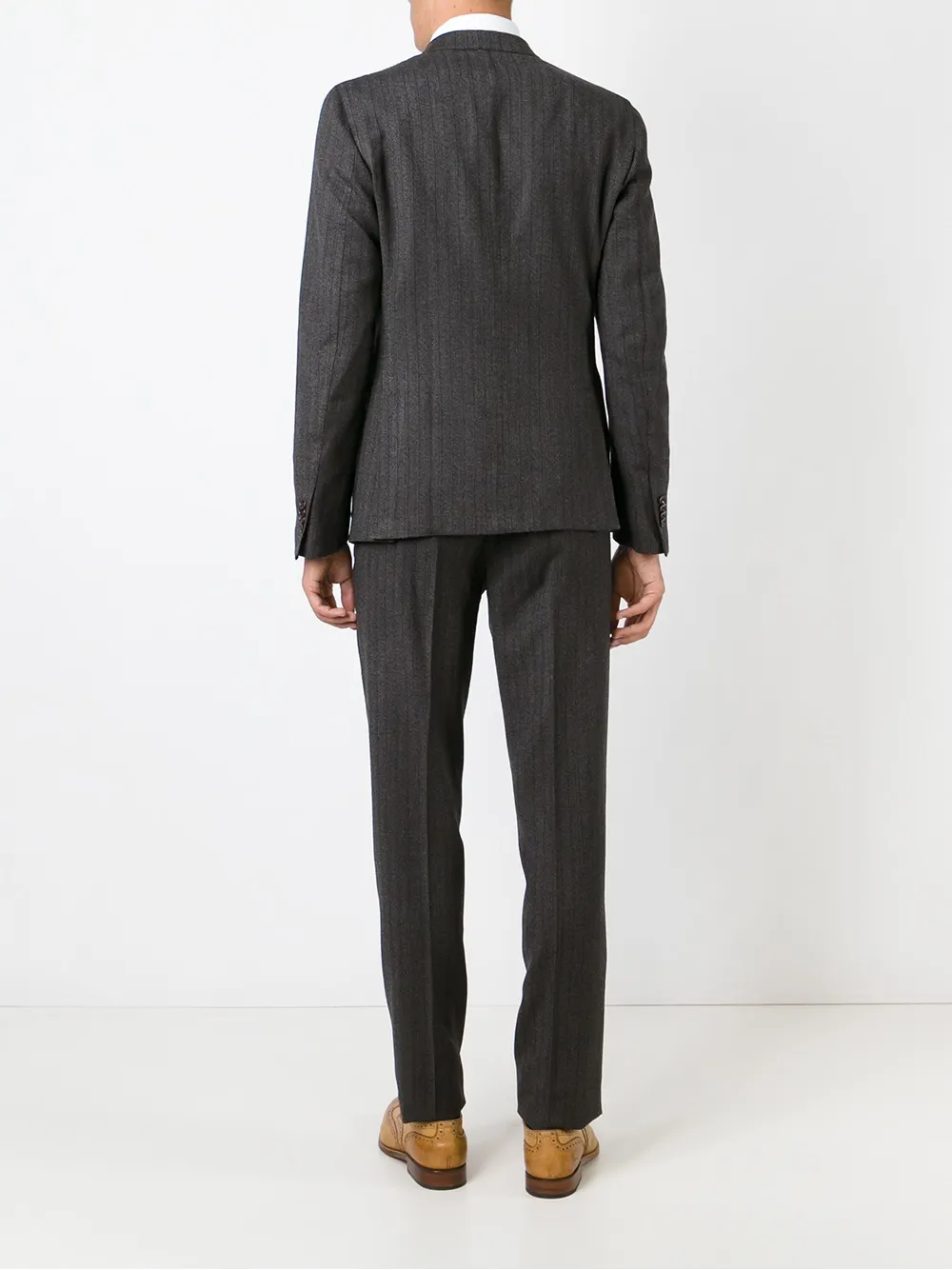 Boglioli double breasted suit Grijs