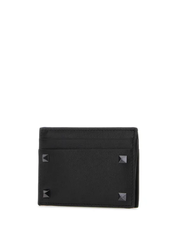 Valentino Garavani ロックスタッズ カードホルダー | ブラック