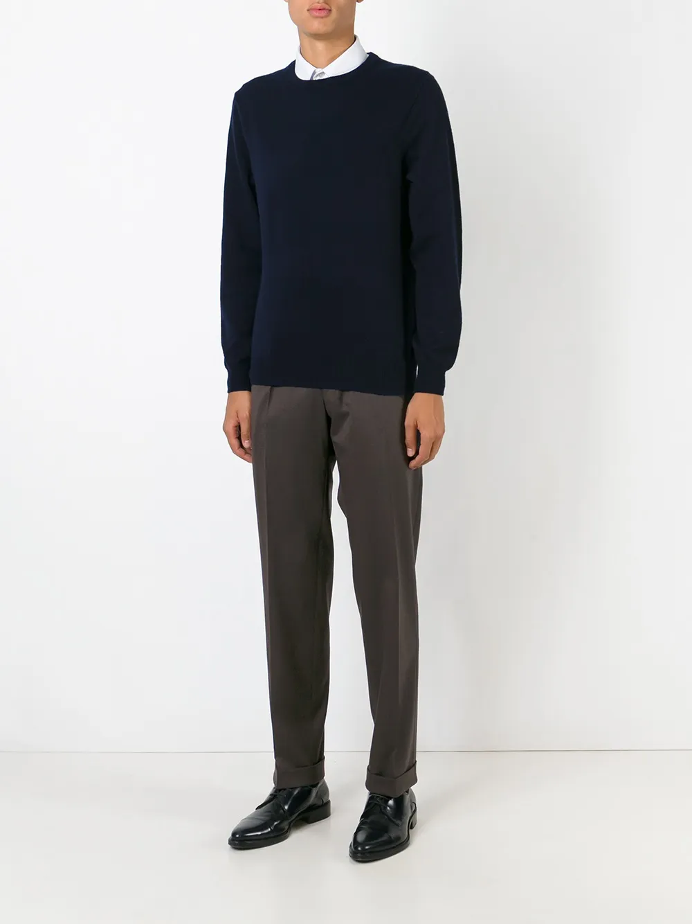 Canali tailored trousers Bruin