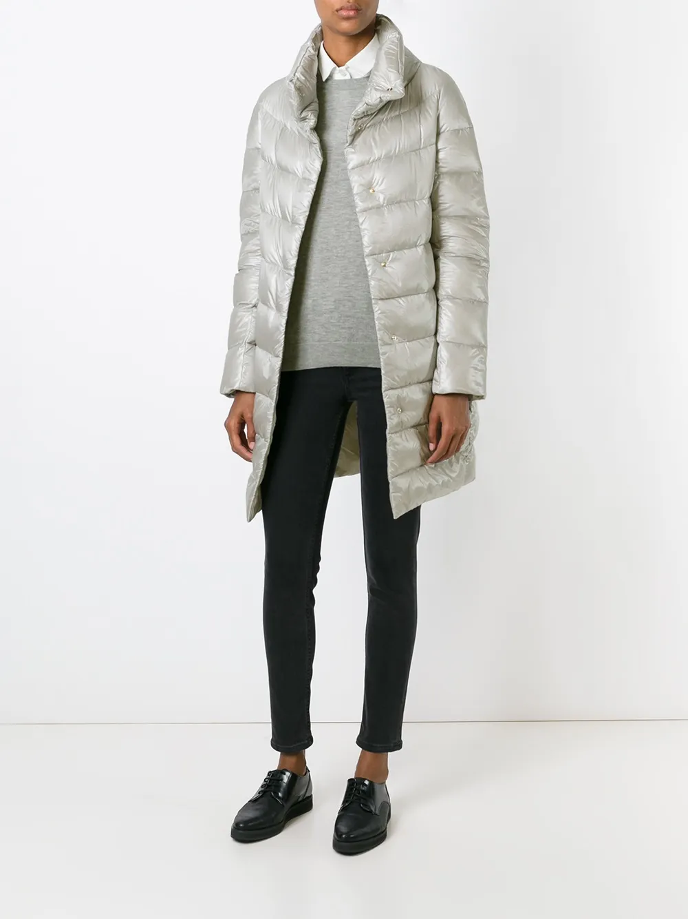 Herno padded coat Beige