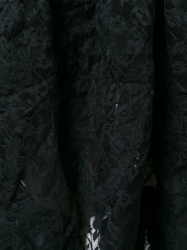 Comme Des Garçons Comme Des Garçons フローラル装飾 レーススカート