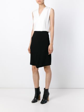 Theory Trimmed V-neck Top - Farfetch