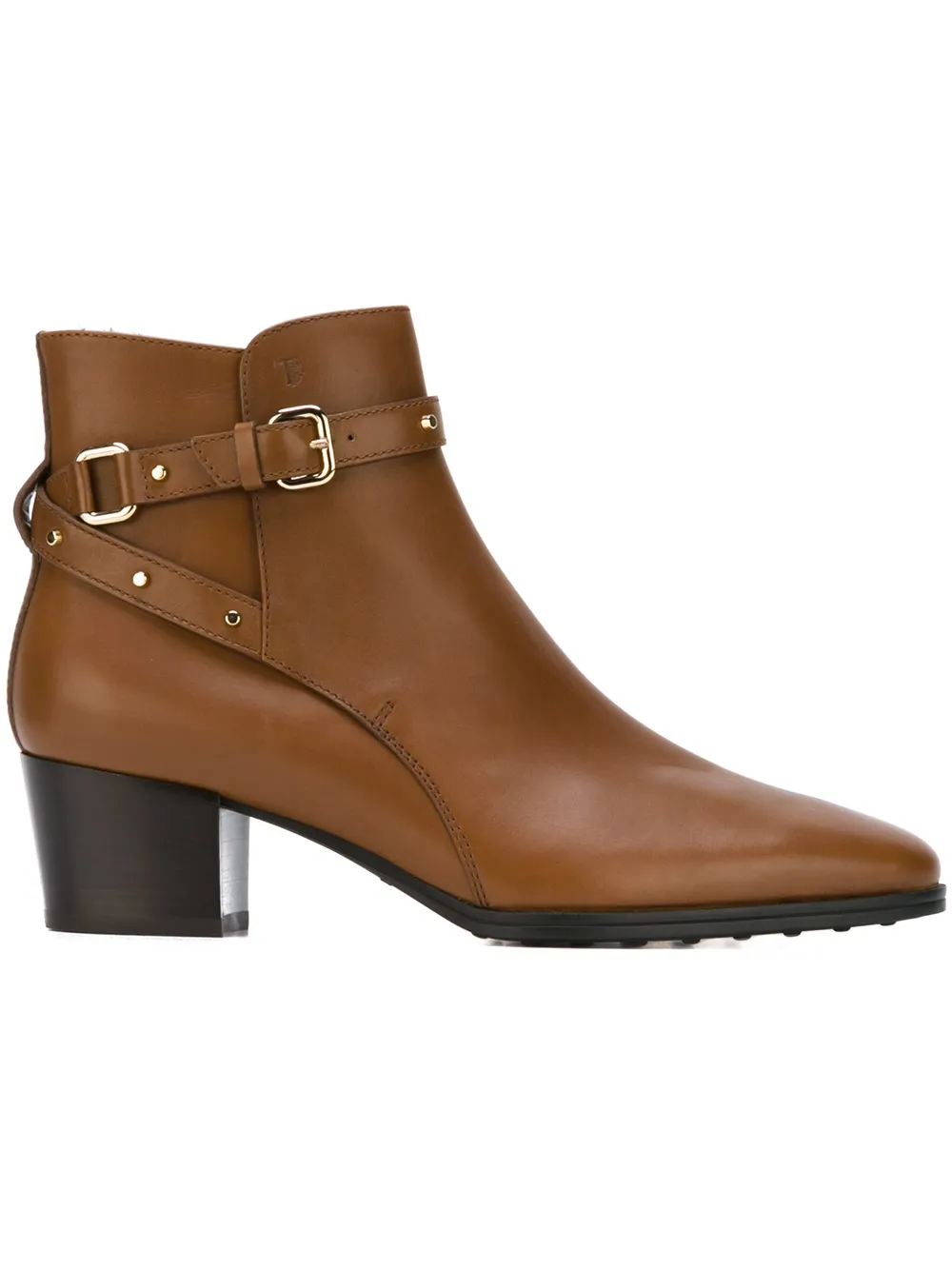 buckle detail ankle boots